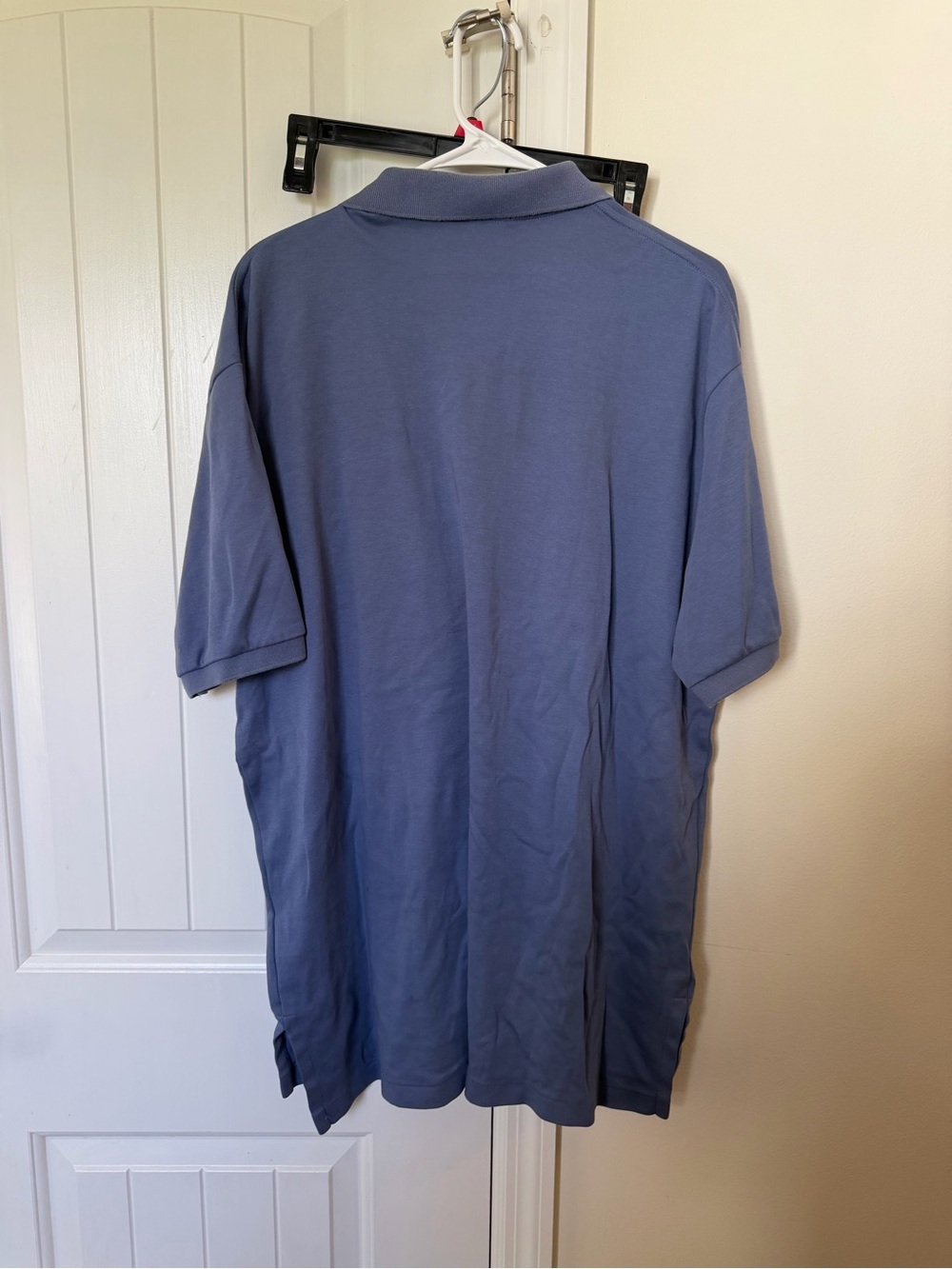 Polo Ralph Lauren Blue Cotton Polo Shirt XL Yellow Pony Classic Men’s - Picture 4 of 7